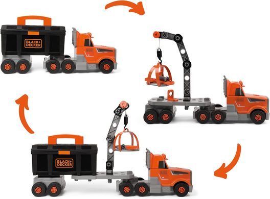 Ігровий набір Black+Decker Bricolo Вантажівка з інструментами Smoby 360912