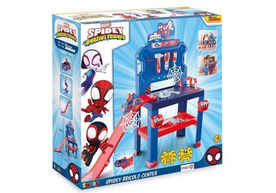 Ігровий набір майстерня з інструментами Marvel Spidey and his Amazing Friends Bricolo Centre Smoby 7600360742