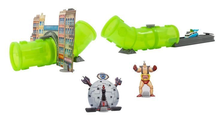 Уцінка Ігровий набір Божевільний тунель Черепашки-ніндзя TMNT Shell Riders Trick City Funrise 71029