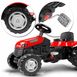 Дитячий педальний трактор з причепом Active pedal tractor Pilsan 073168 червоний