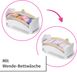 Ліжечко для ляльки постільною білизною BABY born Zapf Creation 835999 Rainbow Bed світло, звук