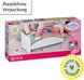 Ліжечко для ляльки постільною білизною BABY born Zapf Creation 835999 Rainbow Bed світло, звук