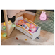 Ліжечко для ляльки постільною білизною BABY born Zapf Creation 835999 Rainbow Bed світло, звук