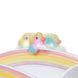 Ліжечко для ляльки постільною білизною BABY born Zapf Creation 835999 Rainbow Bed світло, звук