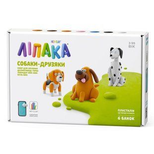Набор пластилина Липака Собаки-друзья Lipaka 60058-UA01