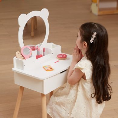 Дерев'яний туалетний столик зі стільцем Viga Toys 44711