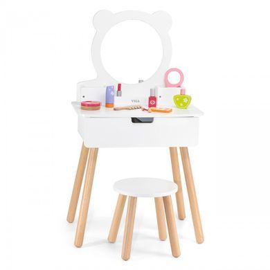 Дерев'яний туалетний столик зі стільцем Viga Toys 44711