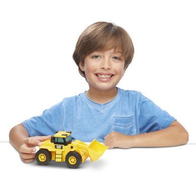 Іграшка CAT міні навантажувач (15 cм) Power Mini Crew Wheel Loader Funrise 82262 звук, світло