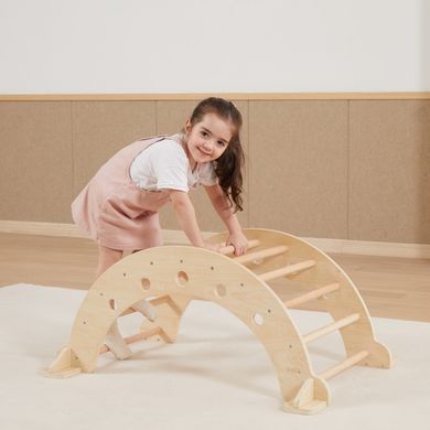 Качалка Монтессорі з натурального дерева Wooden Climbing Viga Toys 44710