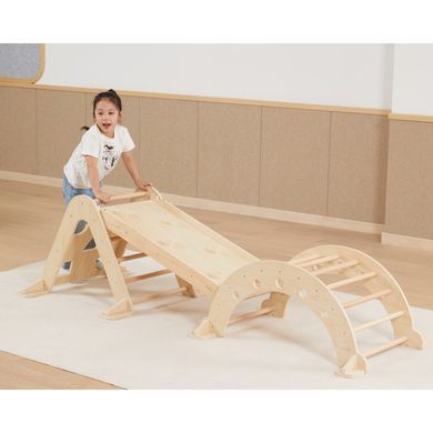 Качалка Монтессорі з натурального дерева Wooden Climbing Viga Toys 44710