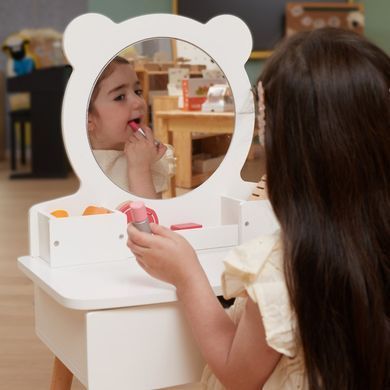 Дерев'яний туалетний столик зі стільцем Viga Toys 44711
