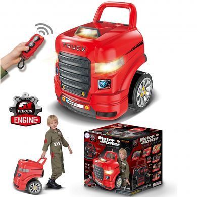 Набір для складання двигуна вантажівки Motor Master engine workshop Woopie 31262 зі звуком та світлом