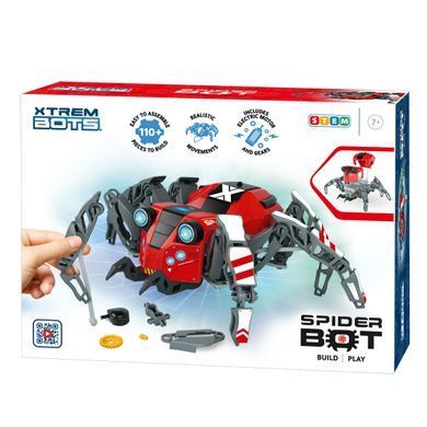Робот - конструктор STEM Spider Bot Xtrem Bots BlueRocket XT3803253