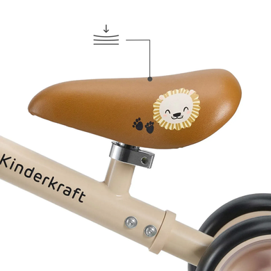 Мини-биговел Kinderkraft Cutie Flash Beige KRCUFL00BEG0000 от 1 года