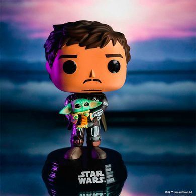Вінілова фігурка Star Wars Мандалорець з Ґроґу (461) Funko POP! 54525