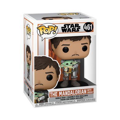 Вінілова фігурка Star Wars Мандалорець з Ґроґу (461) Funko POP! 54525