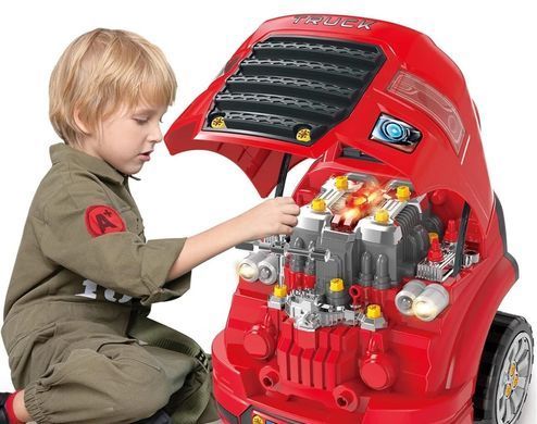 Набір для складання двигуна вантажівки Motor Master engine workshop Woopie 31262 зі звуком та світлом