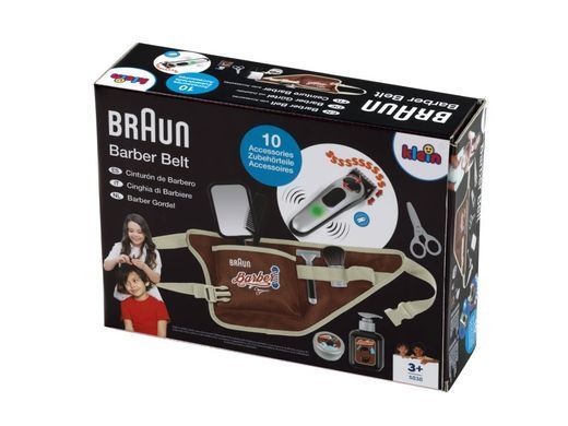 Ігровий набір барбера Поясна сумка з аксесуарами Braun Barber Belt Theo Klein 5838