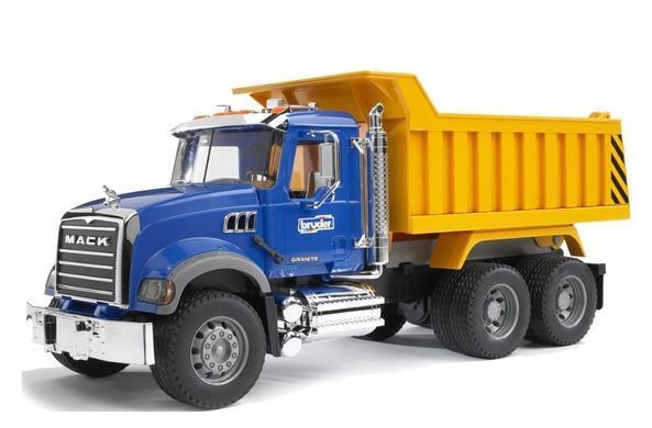 Іграшковий самоскид Bruder Toys Mack Granite Tip up truck 02815 масштаб 1/16