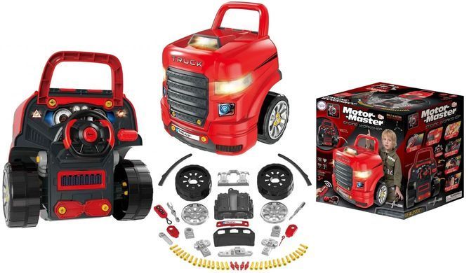 Набір для складання двигуна вантажівки Motor Master engine workshop Woopie 31262 зі звуком та світлом