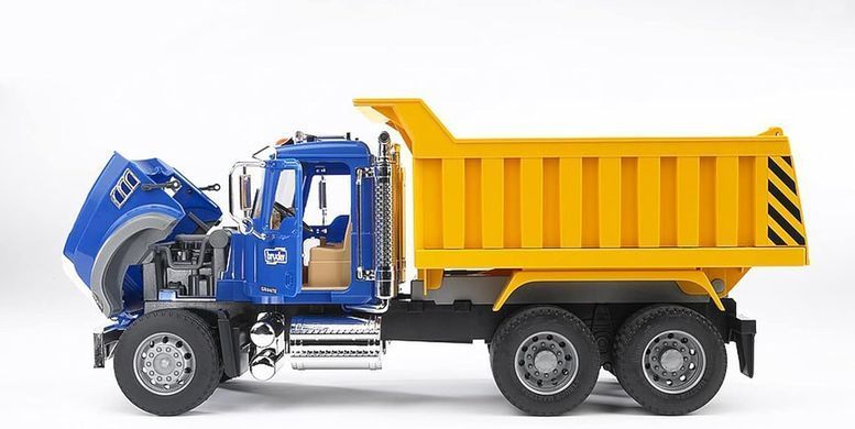 Іграшковий самоскид Bruder Toys Mack Granite Tip up truck 02815 масштаб 1/16