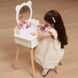 Дерев'яний туалетний столик зі стільцем Viga Toys 44711