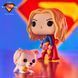 Набор игровых фигурок Funko POP! (#633) Supergirl Супергёрл и Крипто Суперпёс 90801