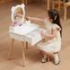 Дерев'яний туалетний столик зі стільцем Viga Toys 44711