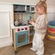 Деревянная игровая кухня со встроенной техникой Tooky Toy Wooden Kitchen Set TH870 звуковые и световые эффекты