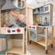 Деревянная игровая кухня со встроенной техникой Tooky Toy Wooden Kitchen Set TH870 звуковые и световые эффекты