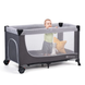 Дорожная детская кровать-манеж Kinderkraft Leody Grey KCLEOD00GRY0000