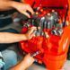 Набір для складання двигуна вантажівки Motor Master engine workshop Woopie 31262 зі звуком та світлом