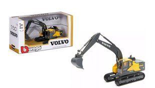 Уцінка Металева машинка Екскаватор Volvo Ec220E Bburago 18-32086 (1:50)