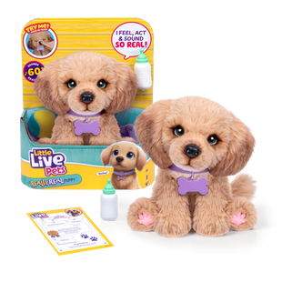Інтерактивна іграшка Little Live Pets цуценя Бейлі My Really Real Puppy Moose Toys 26805