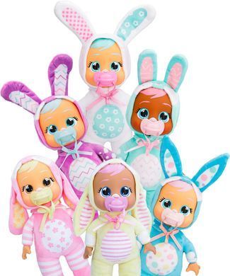 Уценка Кукла Плакса Брукс в пижаме кролика Cry Babies Tiny Cuddles Easter Bunny Brooks IMC Toys 908574
