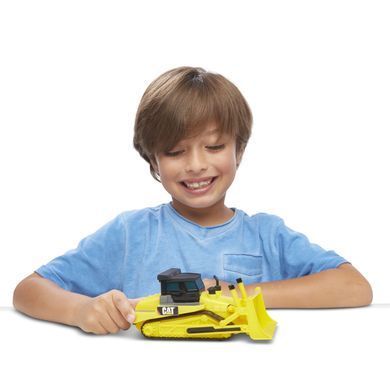 Игрушка CAT мини бульдозер (15 см) Power Mini Crew Bulldozer Funrise 82263 свет, звук