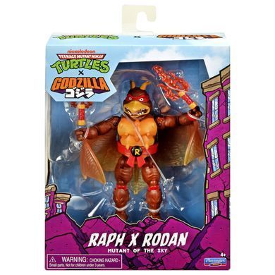 Фігурка Raph x Rodan TMNT x Godzilla  Playmates 84674