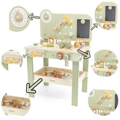 Деревянный верстак с инструментами Tool Bench Viga Toys PolarB 44065N