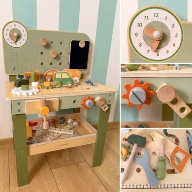 Деревянный верстак с инструментами Tool Bench Viga Toys PolarB 44065N