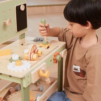 Деревянный верстак с инструментами Tool Bench Viga Toys PolarB 44065N