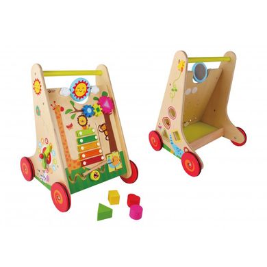 Дитячі ходунки-каталка з бизибордом Learning Walker Classic World CW3326