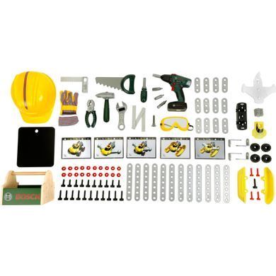 Деревянная мастерская с инструментами Bosch mini Wooden workbench Theo Klein 8734