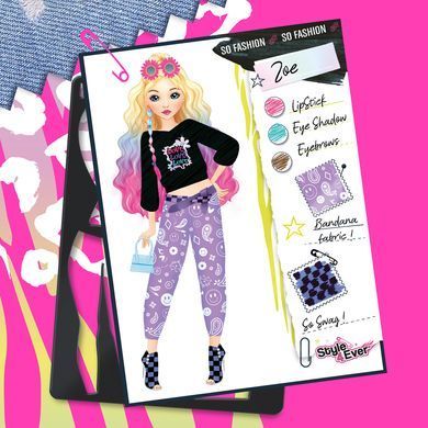 Набор для творчестваПортфолио дизайнера Style 4 Ever Fashion Designer Portfolio Canal Toys OFG285