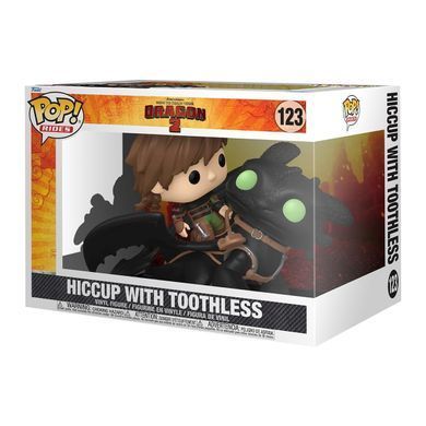 Вінілова фігурка Гикавка з Беззубиком (№123) Huccup with Toothless Funko Pop! 81181