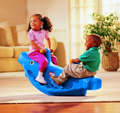 Дитяча гойдалка Кит Blue Rocking Whale Rocker Little Tikes 4879