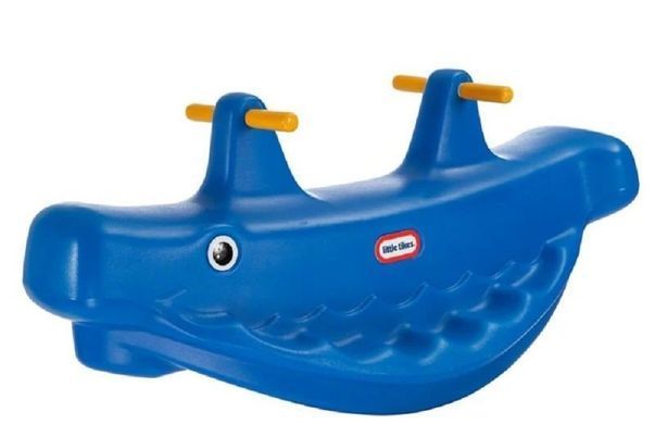 Трехместная детская качель Кит Blue Whale See Saw Teeter Totter Little Tikes 4879