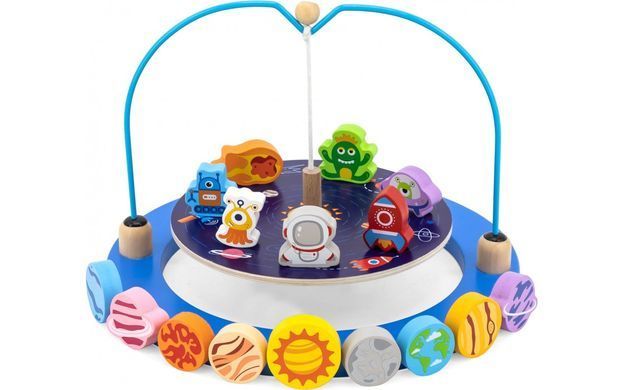 Настольная деревянная игра-балансир Космос Viga Toys Balancing Game Space 44580