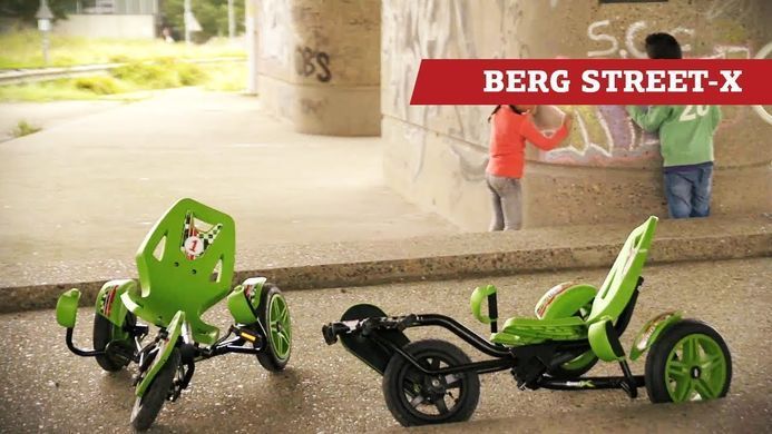 Трехколесный детский веломобиль-балансер Berg Street-X BFR 24.10.00.01