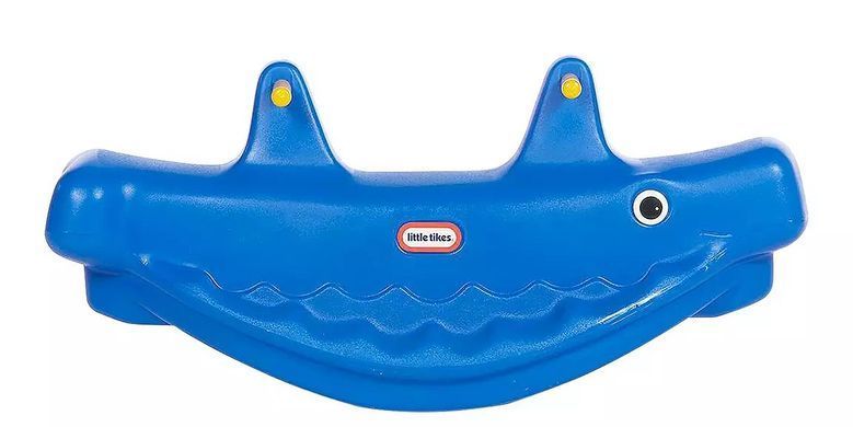 Трехместная детская качель Кит Blue Whale See Saw Teeter Totter Little Tikes 4879