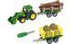 Игровой набор - конструктор Трактор с прицепом John Deere Theo Klein 3906